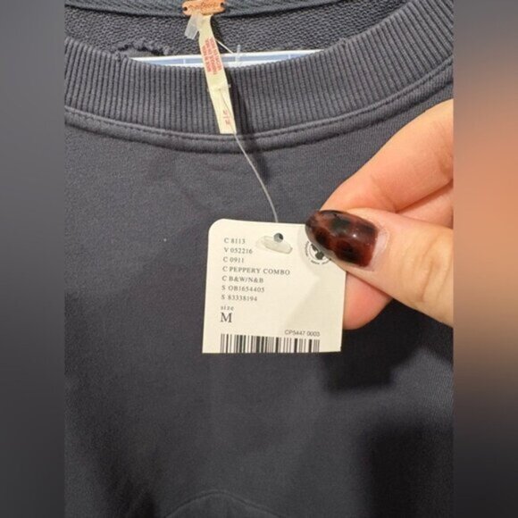 FREE PEOPLE Eleanor Sweatshirt - Picture 7 of 11